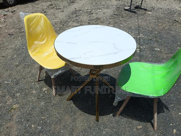 Dining Room Table Eames Chair and Table - main view