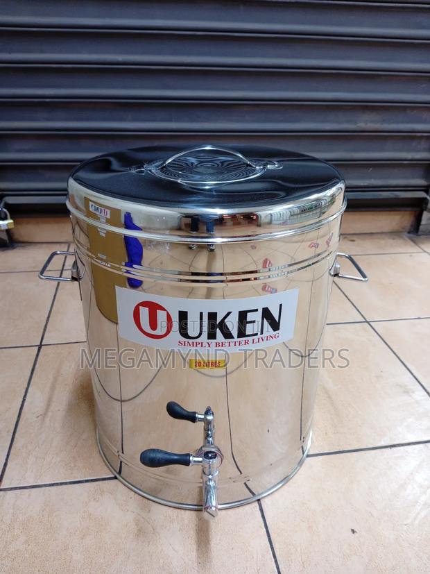 20 LTR Stainless Steel Manual Tea Urn /Uken Tea Urn