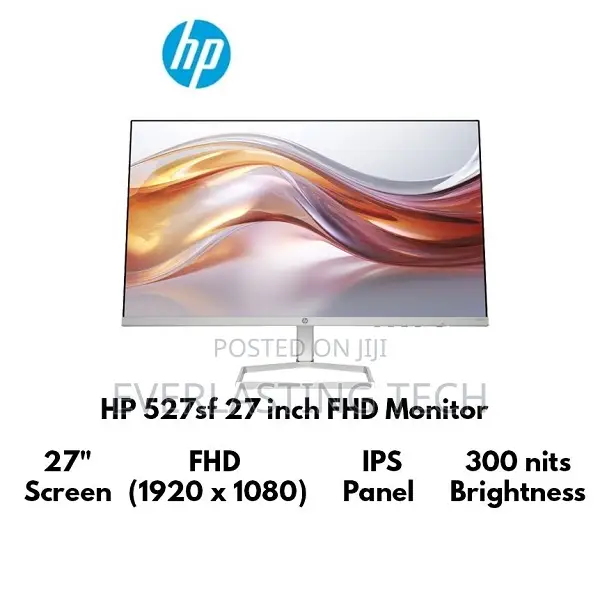 HP 527sf Series 5 27′′ FHD Monitor – 94f44aa