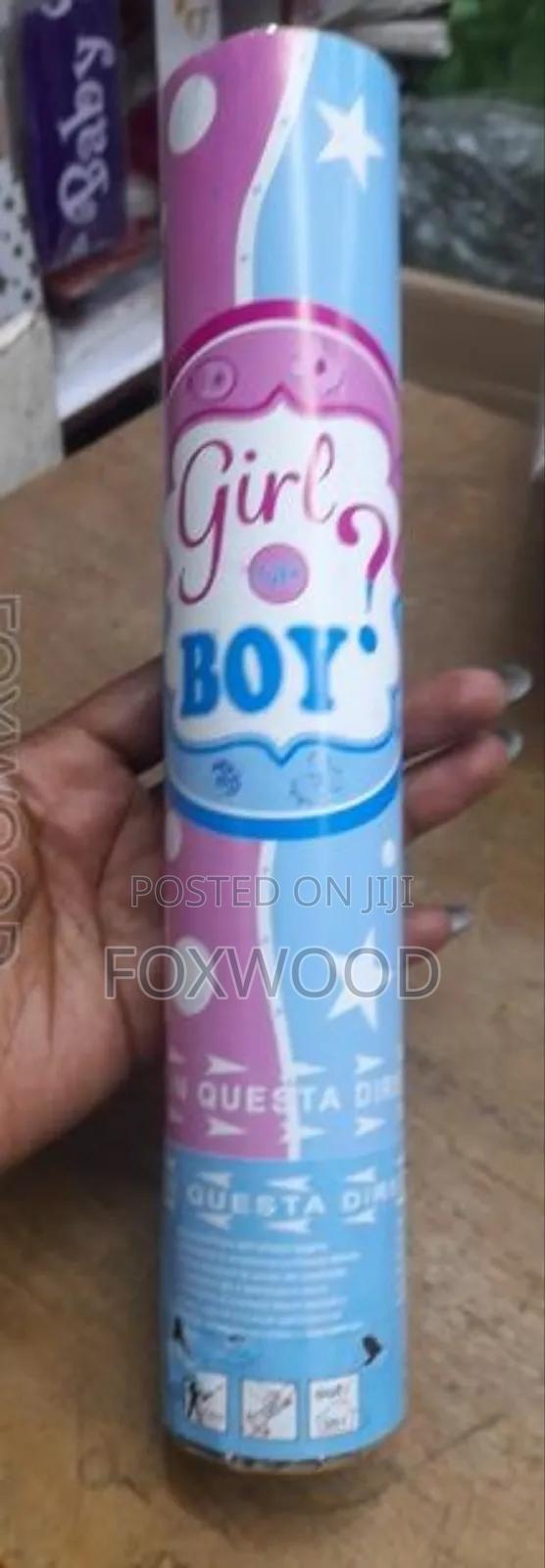 Gender Reveal Confetti Popper 30cm - thumbnail 8