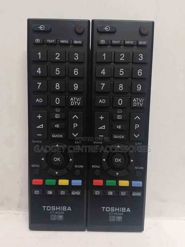 Original Toshiba Digital TV Remotes