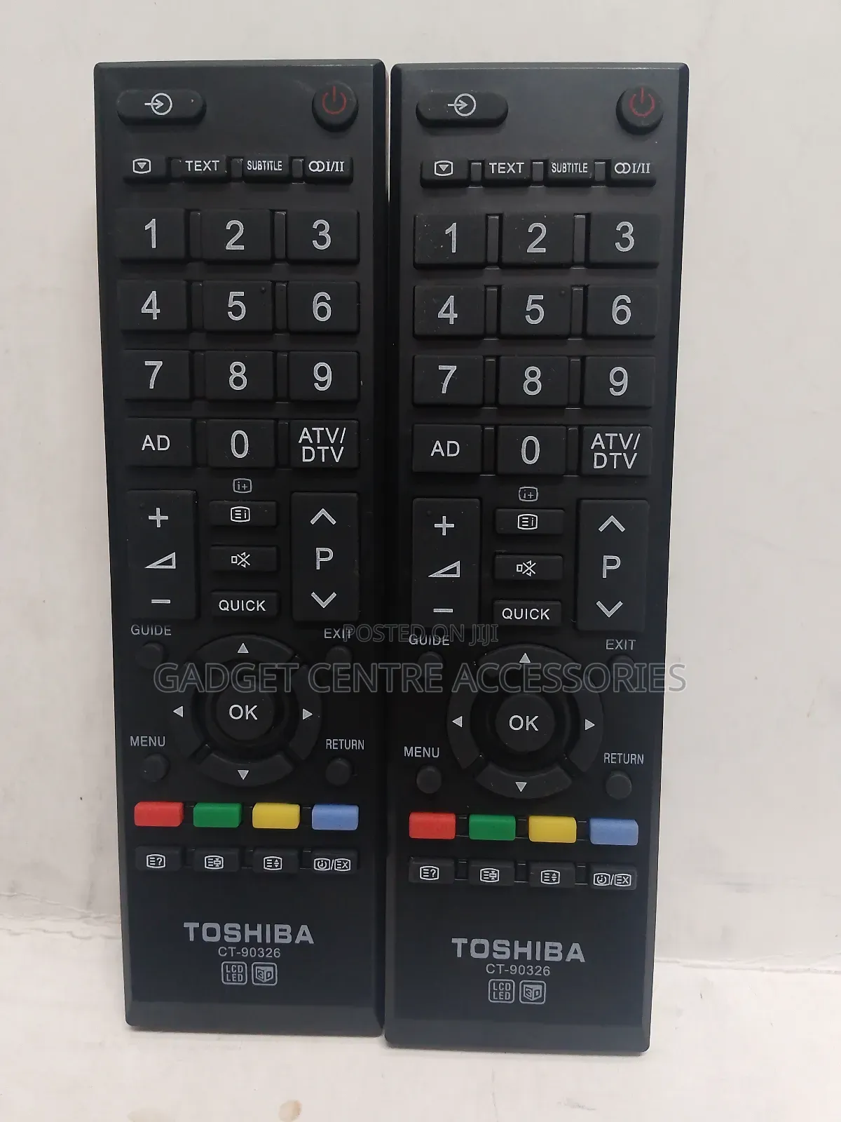 Original Toshiba Digital TV Remotes
