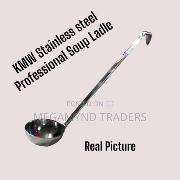 Stainless Steel Long Laddle Serving Spoon/Soup Spoon - thumbnail 2