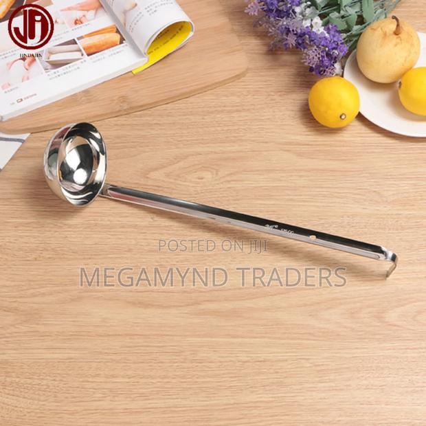 Stainless Steel Long Laddle Serving Spoon/Soup Spoon - thumbnail 3
