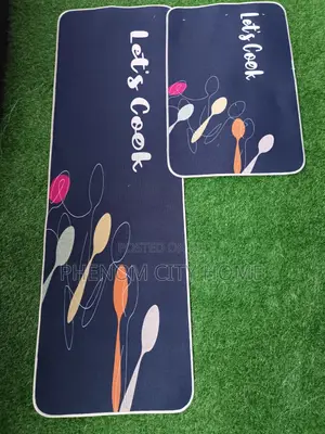 Rubber Bottom Binded Kitchen Mats