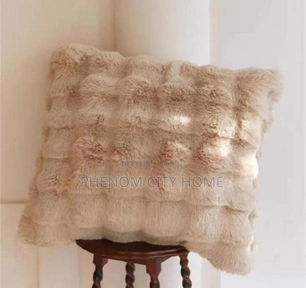 Elegant Rabbit Fur Throwpillow Cases