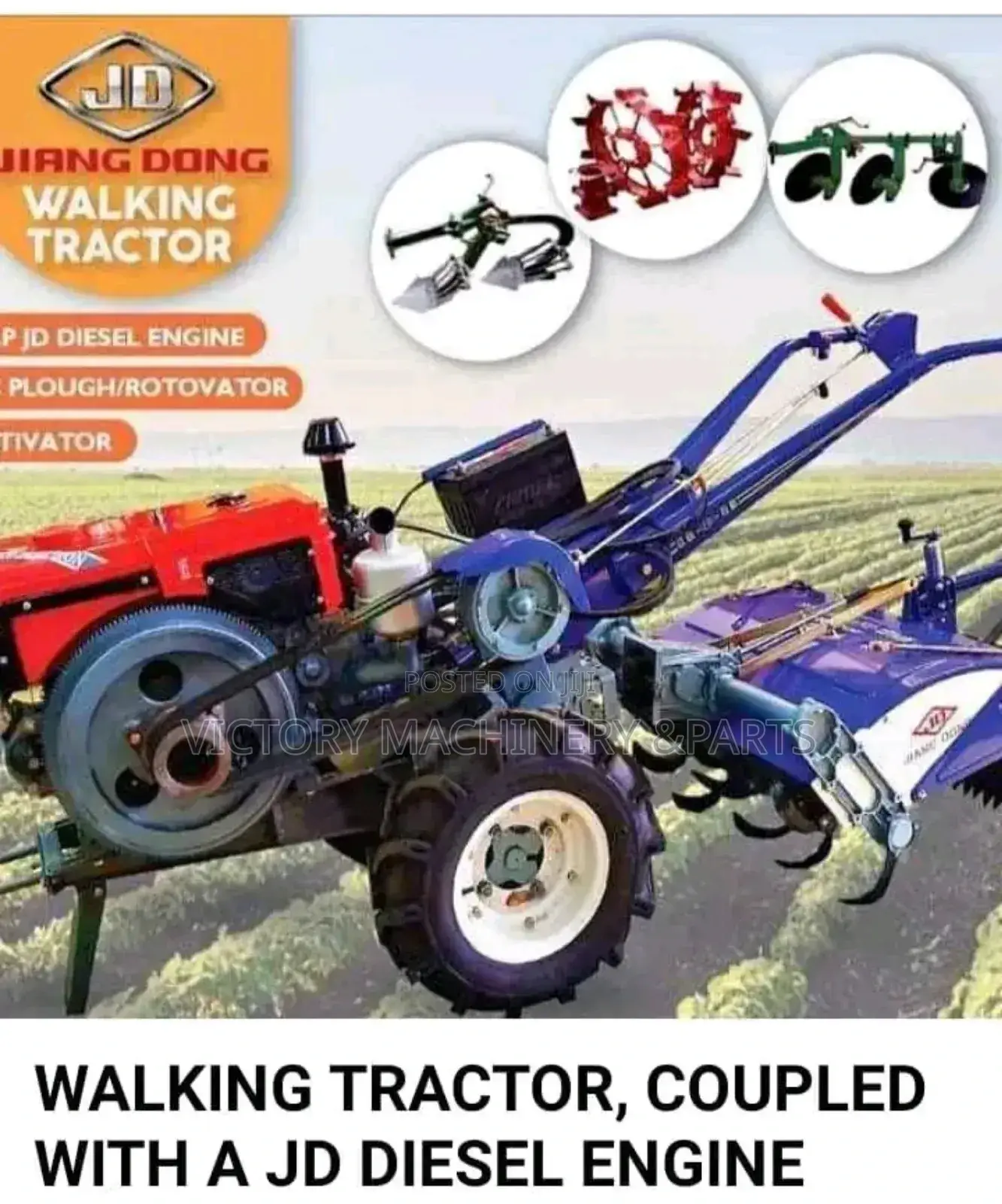 16hp Jiang Dong Walking Tractor