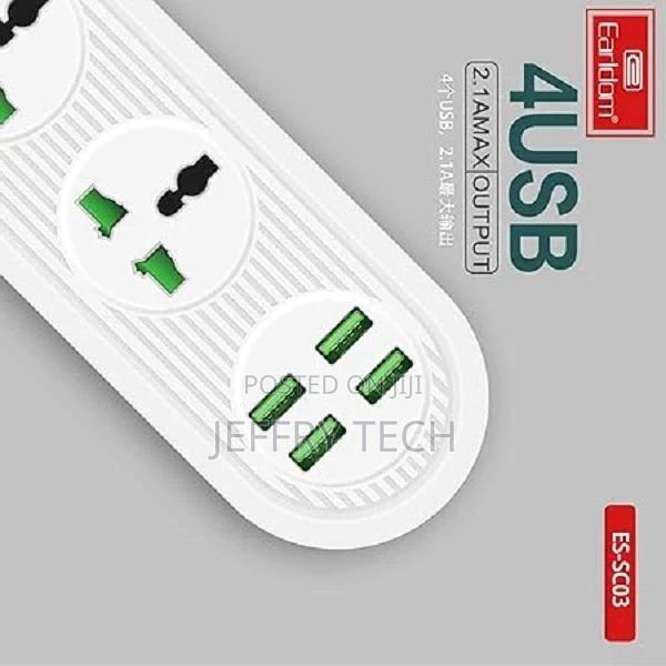 Earldom ES-SC03 Power Socket - White - thumbnail 2