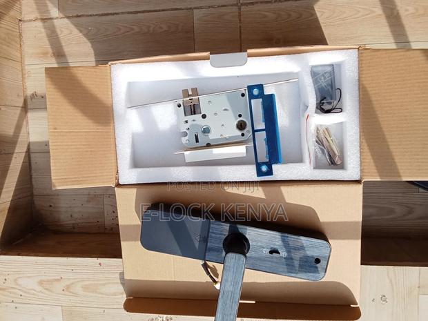 Safety Room Fingerprint and Passcode Door Locks - main view