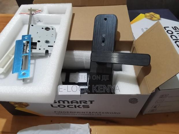 No Strangers Allowed Fingerprint Password Door Locks - main view