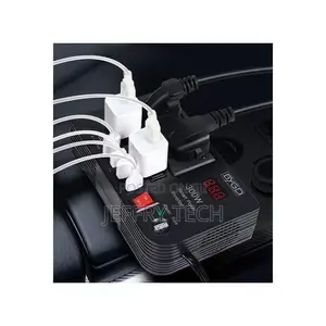300W Car Power Inverter Dc to Ac 12V to 220V With 4 Ac Ports
