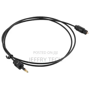 Toslink Male to 3.5mm Male Digital Optical Audio Cable, Leng