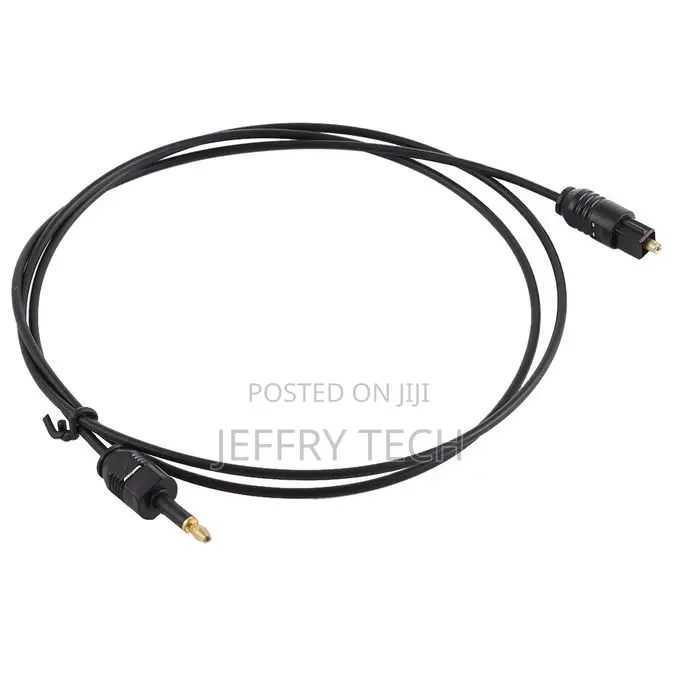 Toslink Male to 3.5mm Male Digital Optical Audio Cable, Leng