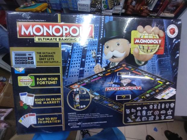 Premium Monopoly Ultimate Banking Board Game - main view