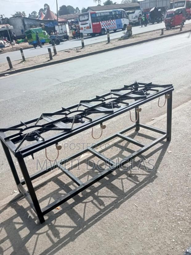 Classic Mild Steel Four Burner Gas Cooker