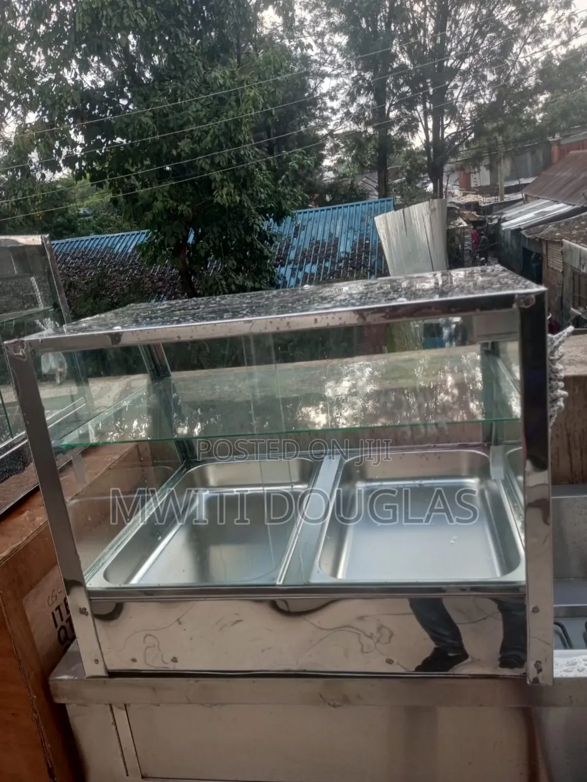 Double Insert Food Warmer Display