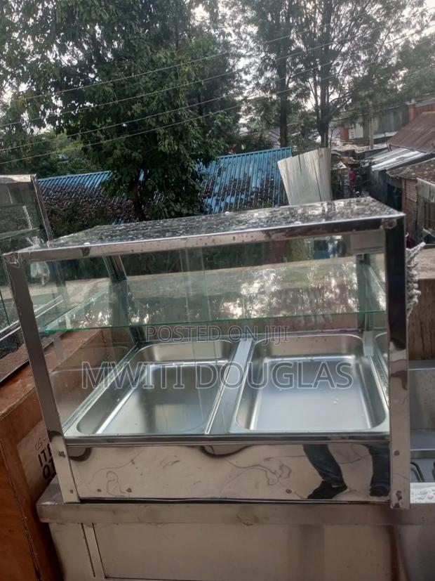 Double Insert Food Warmer Display