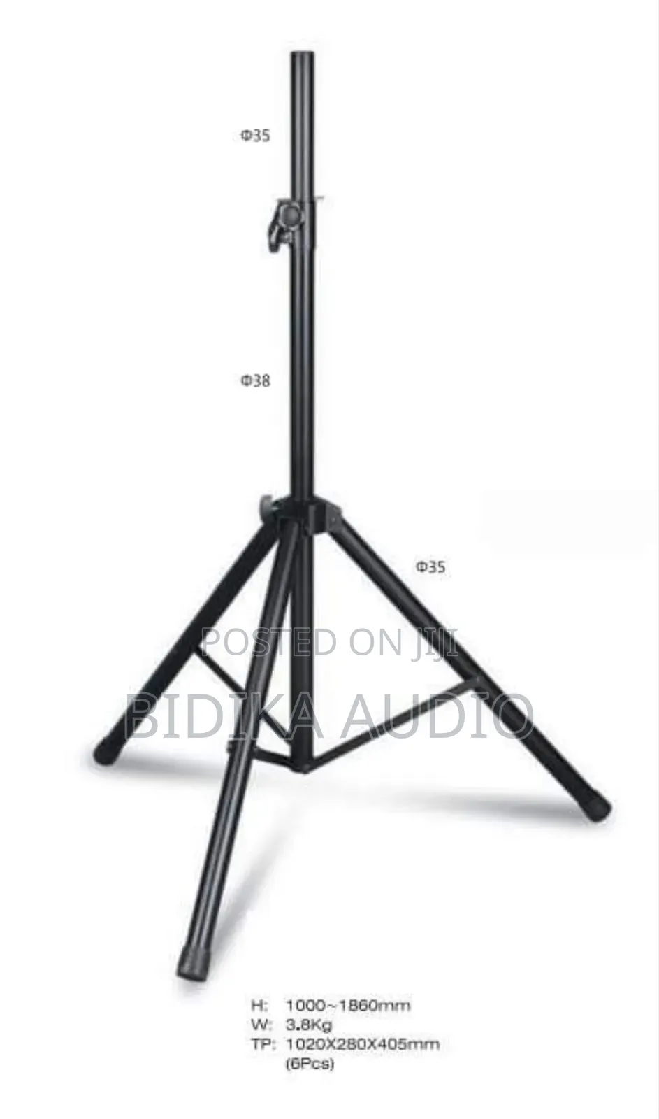 Wide Base Tripod Stand for Studio Photo Light