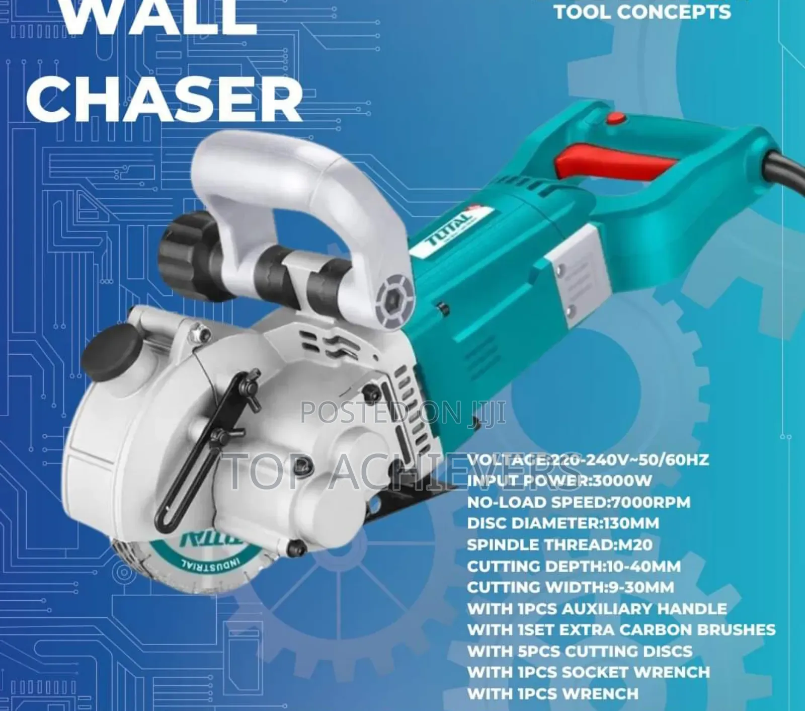 Total Twlc1301 Wall Chaser 3000W