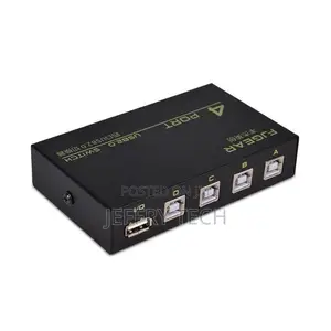 Switcher Selector Box Hub for PC Scanner Printer FJ-1A4B