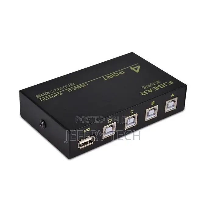 Switcher Selector Box Hub for PC Scanner Printer FJ-1A4B