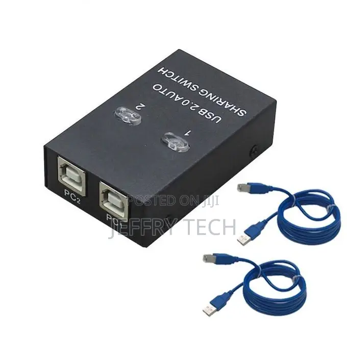 USB Auto Switch 2 Ports Usb Converter Splitter for 2 PC Shar