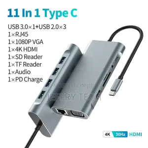 Usb C Hub HDMI 3 0 Splitter Multiple Ports Docking Station T