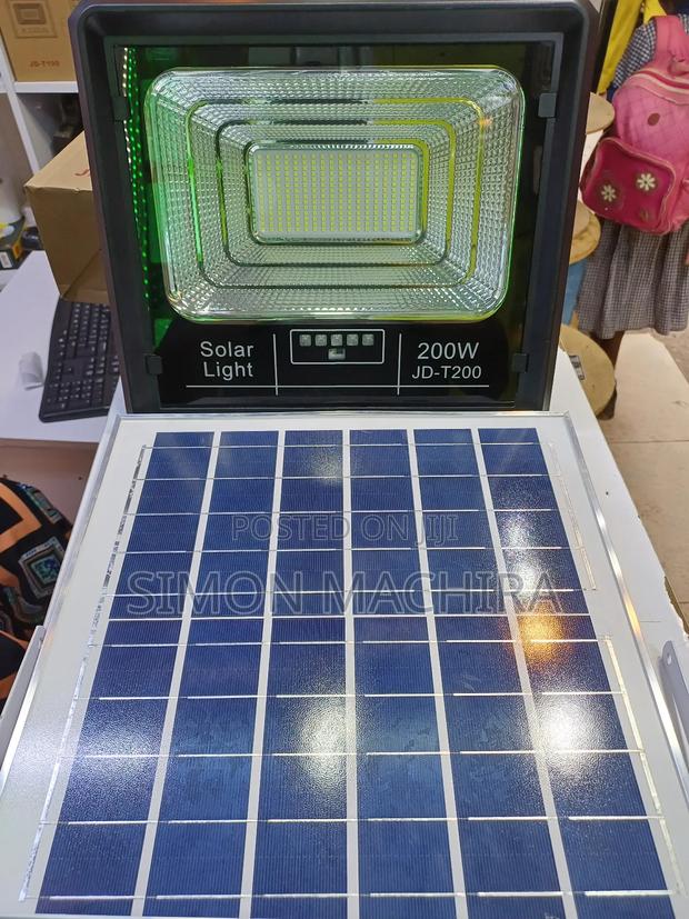 200W Solar Light + Solar Panel - main view