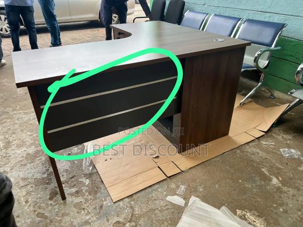 L Shaped Office Desk - main view