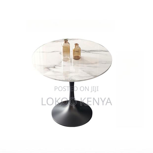 Dining Table: Round Eames White Table - thumbnail 5