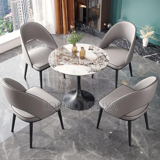 Dining Table: Round Eames White Table - thumbnail 2