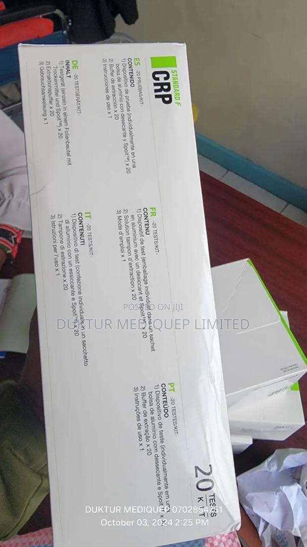 CRP SD Biosensor Diagnostic Kit - thumbnail 4