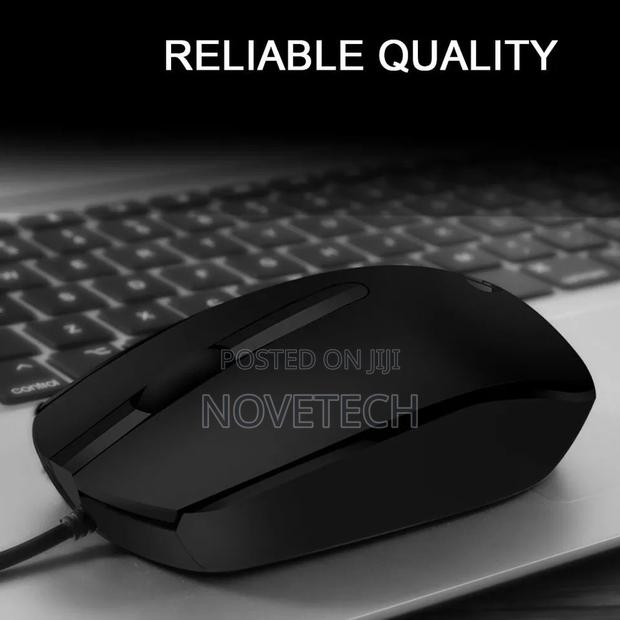 HP M10 Wired Optical USB Mouse Office for Computer Laptop - thumbnail 3
