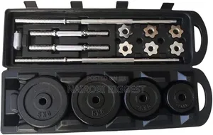 Chrome 50kgs Adjustable Lifetime Dumbells