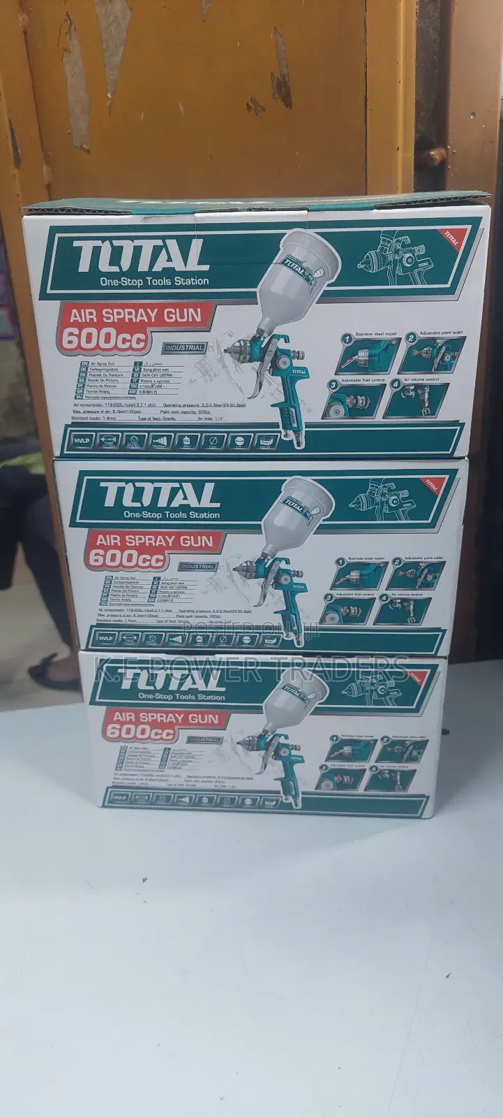 Total 600cc Manual Air Spray Gun