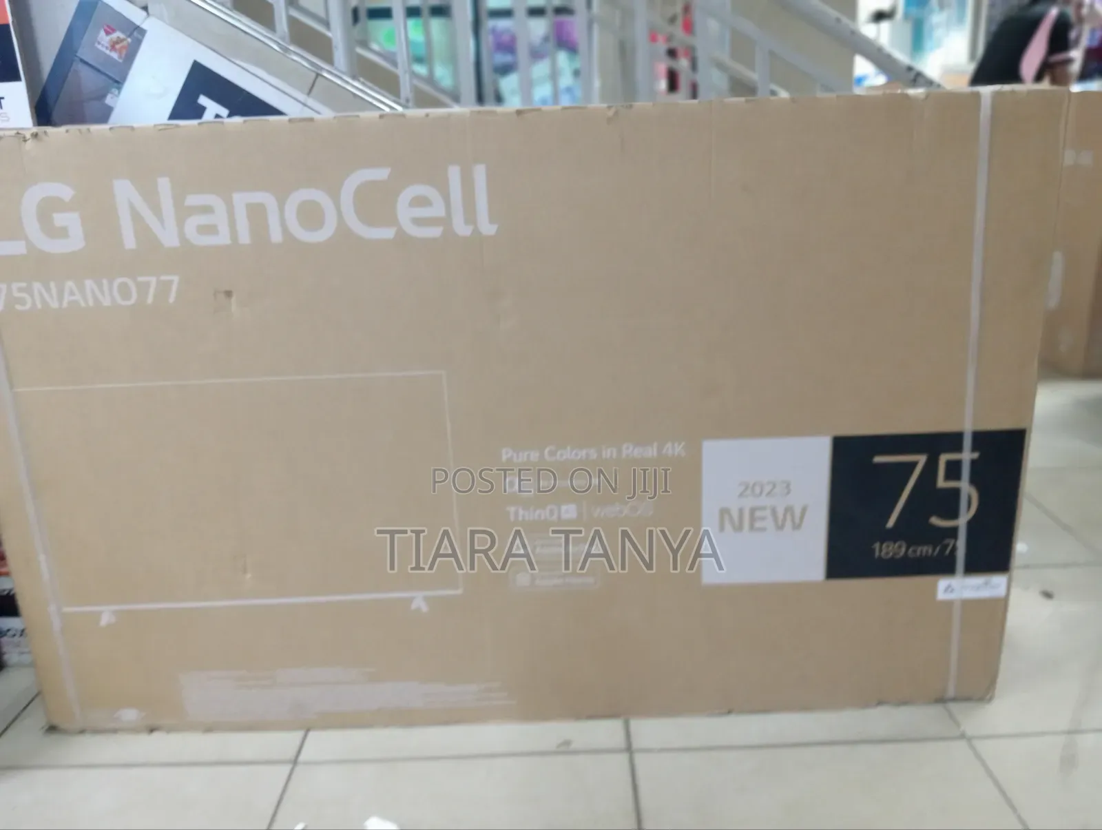 75" Lg Nano77 Smart Led Tv