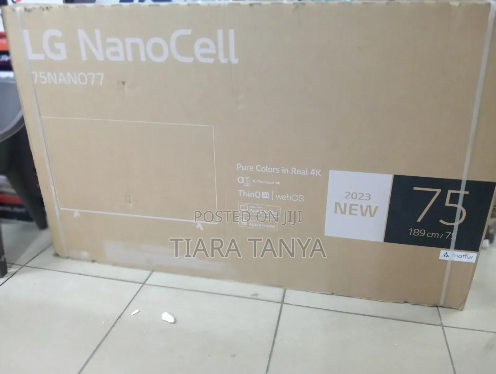 75" Lg Nano77 Smart Led Tv