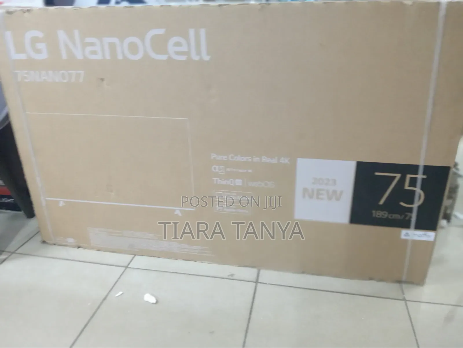 75" Lg Nano77 Smart Led Tv