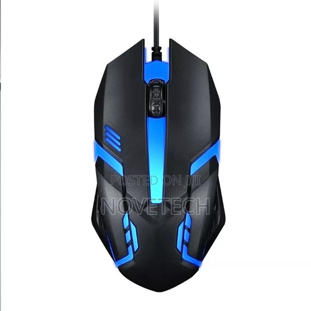 Gaming Mouse USB Wired Gamer Optical Desktop Laptop PC - thumbnail 4