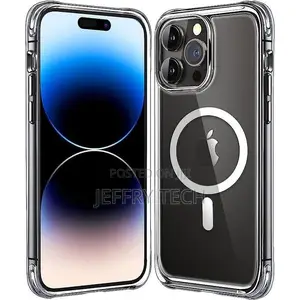 iPhone 14 Pro Max Clear/Transparent Magsafe Cover/Case-Wirel