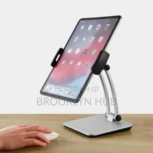 Aluminium Tablet/ iPad Holder (Rotating , Foldable Holder)