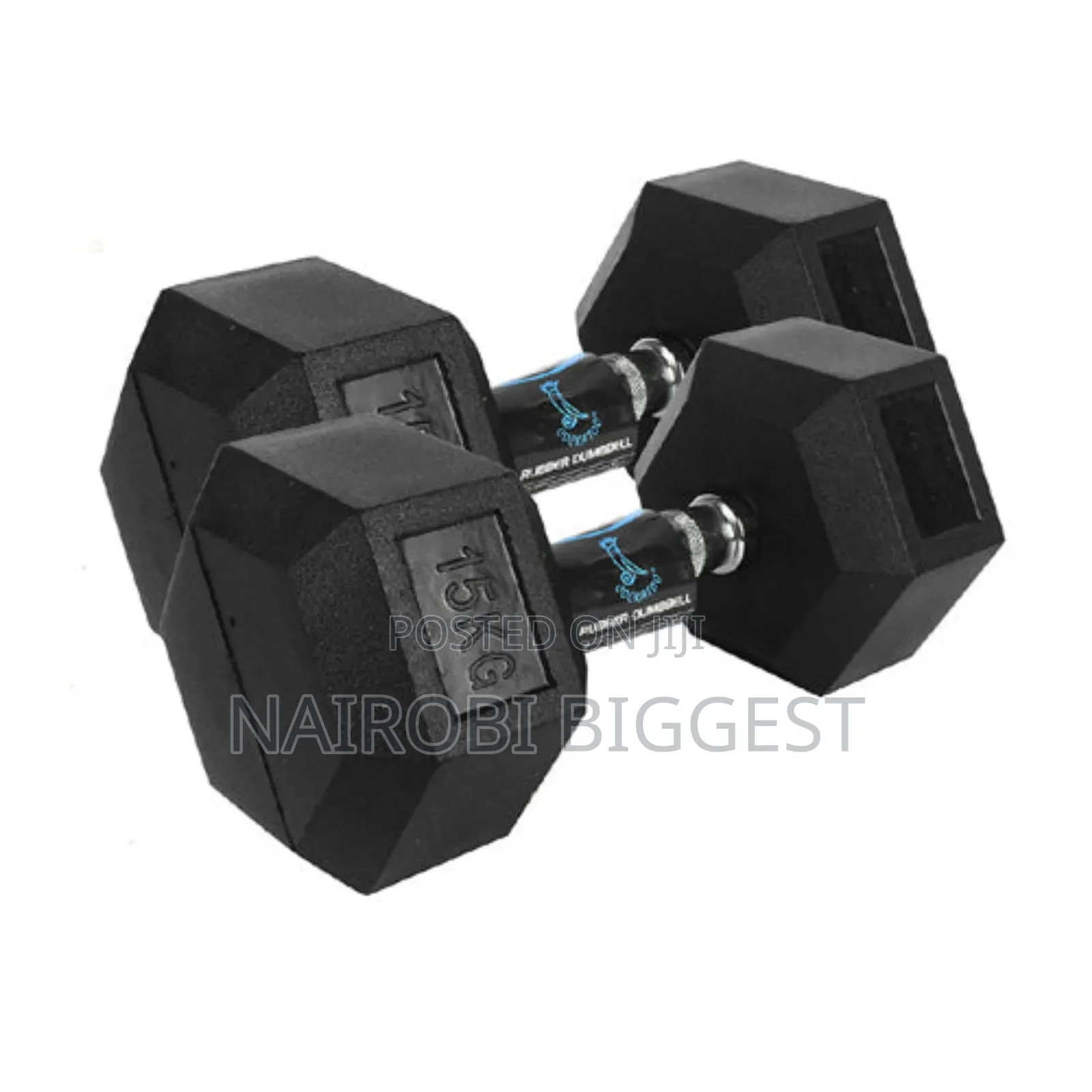 Hexagonal 15kgs Pair Dumbells