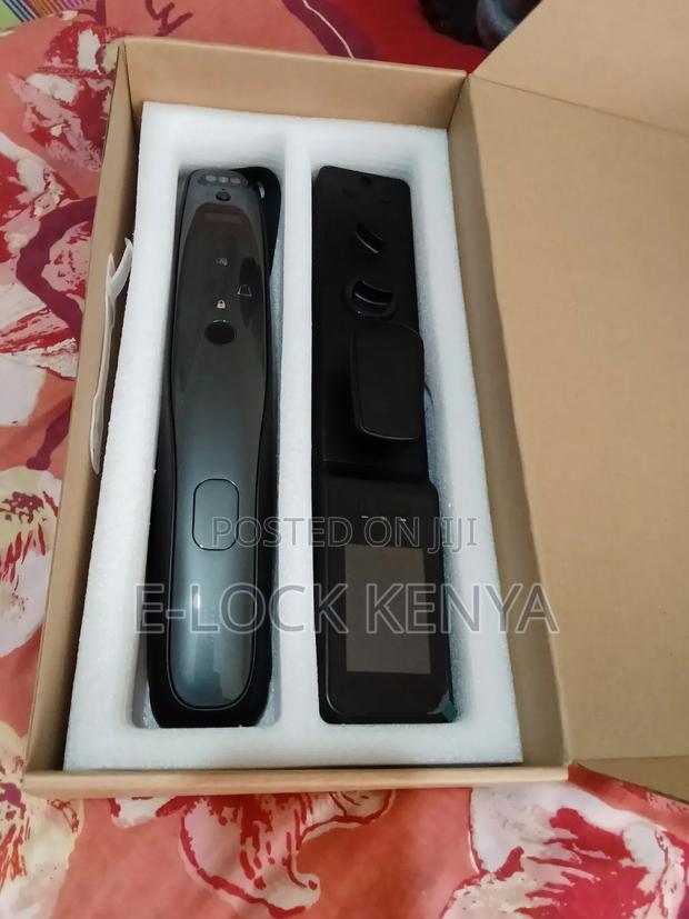 Security Smart Face Recognition Lock for Bank Reserve - main view