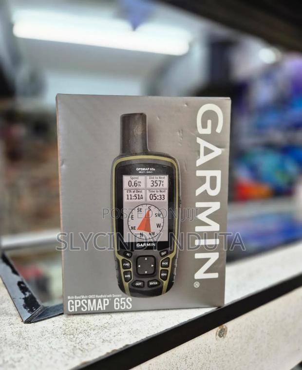 Garmin Gpsmap 65s - main view
