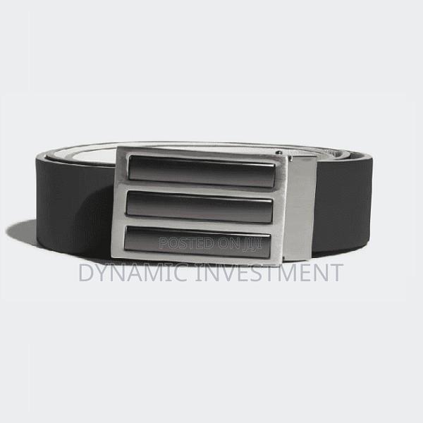 Adidas 3- Stripes Tour Belt – ( Black / White)