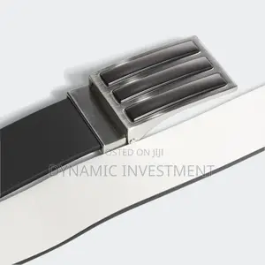 Adidas 3- Stripes Tour Belt – ( Black / White)
