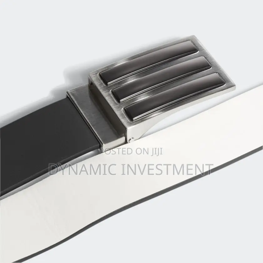Adidas 3- Stripes Tour Belt – ( Black / White)