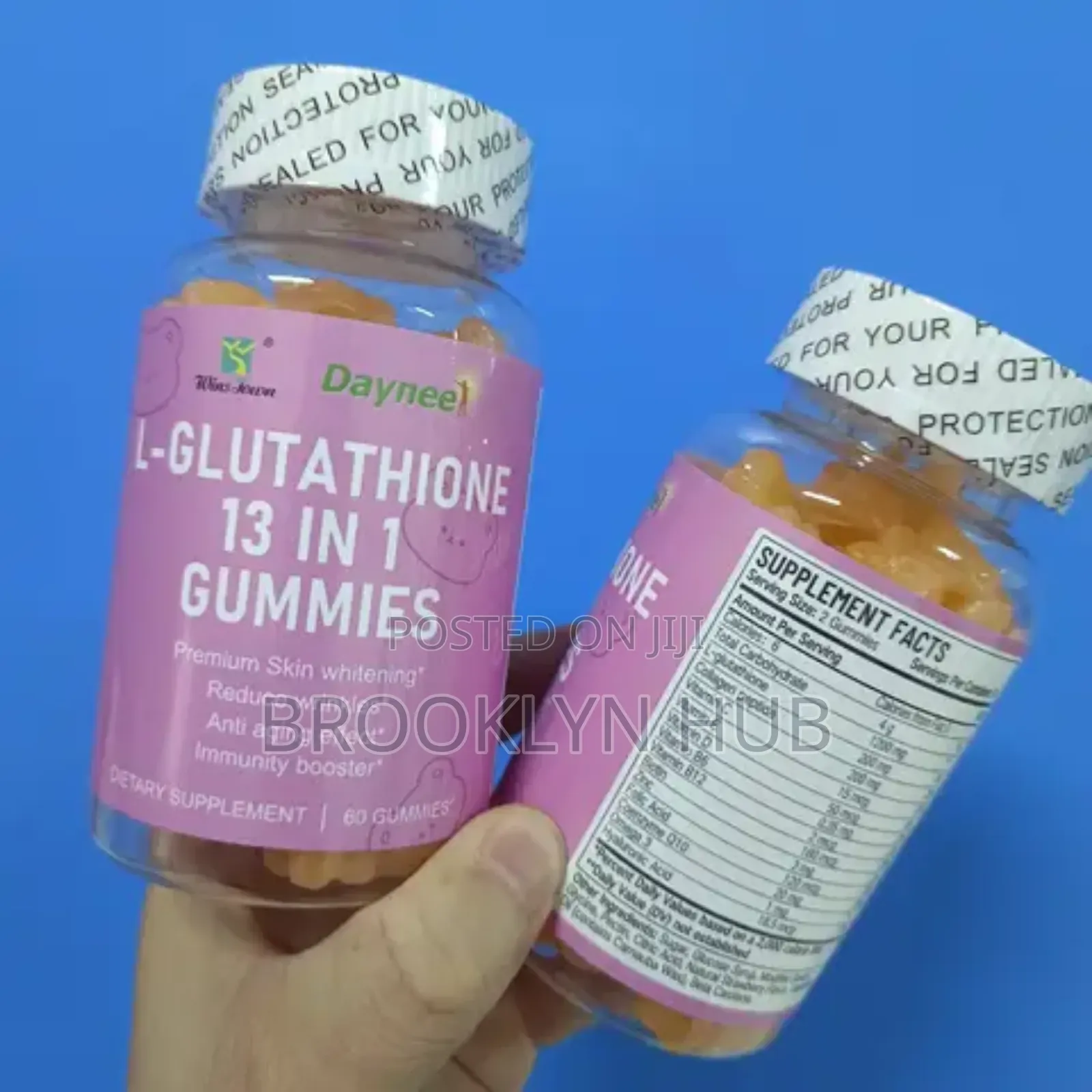 L-Glutathione 13 in 1 Gummies (Premium Skin Whitening)