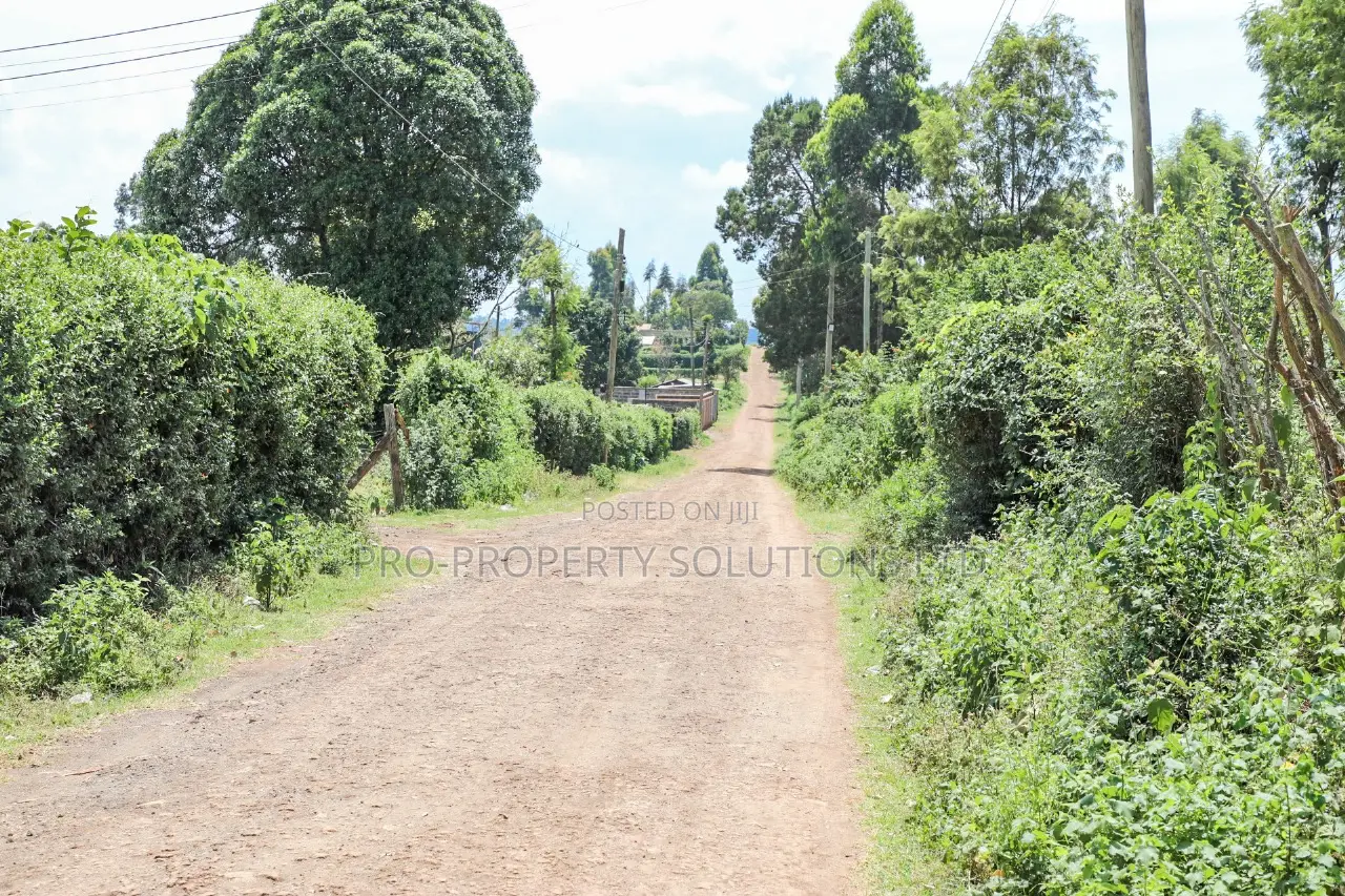 Prime 1/4-Acre Residential Plot for Sale Kikuyu, Thamanda