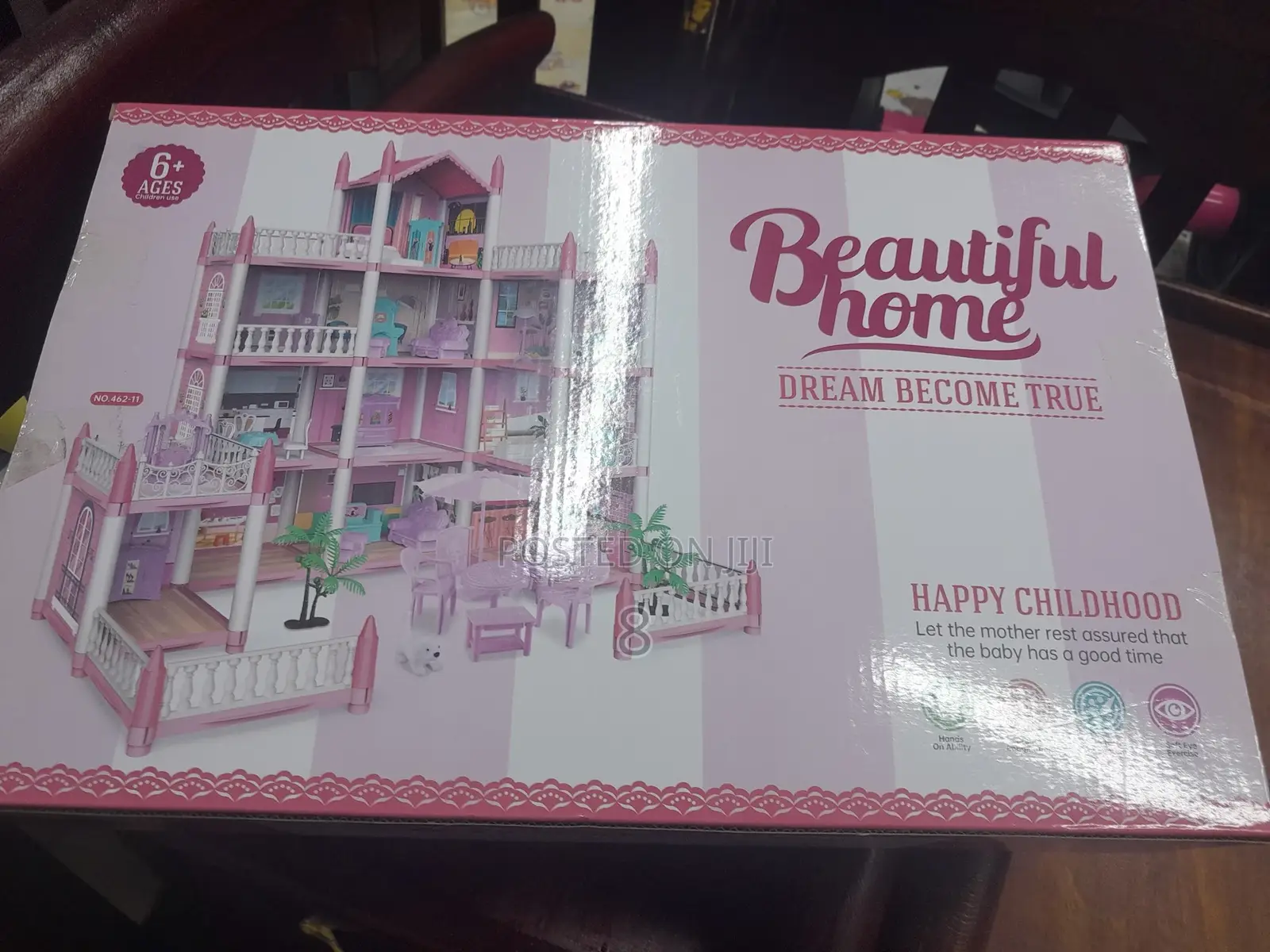 Colorful Dollhouse – Great for Kids of All Ages